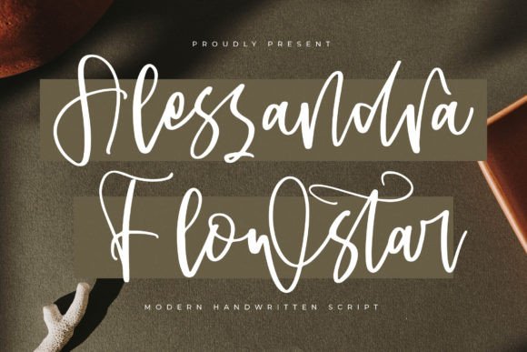Alessandra Flowstar: The Modern Script Font for Marketing Impact