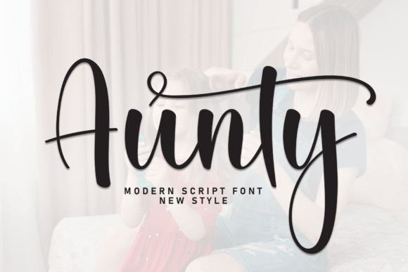 Aunty: The Warm and Graceful Font for Your Stories