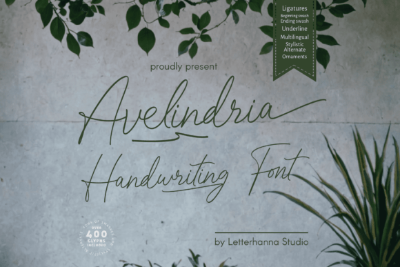 Avelindria: The Elegant Script Font for Modern Digital Brands