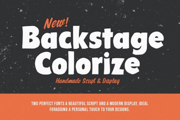 Backstage Colorize: A Font for Crafting Personality