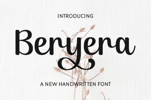 Beryera: The Handwritten Font That Built My Web Project