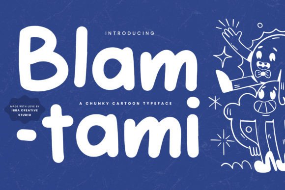 Blamtami: A Playful Cartoon Typeface for Editorial Impact