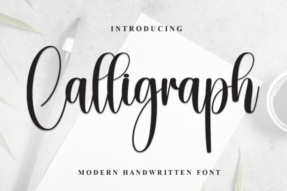 Calligraph: The Elegant Script Font for Crafters