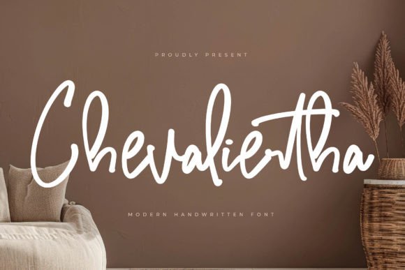 Chevaliertha: A Modern Script Font for Digital Branding
