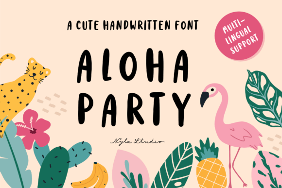 Choosing Aloha Party: The Handwritten Font That Tells Your Brand’s Story