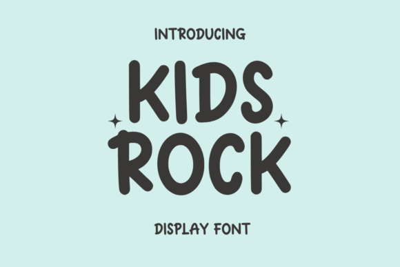 Choosing Kids Rock: A Playful Font for Digital Design Projects
