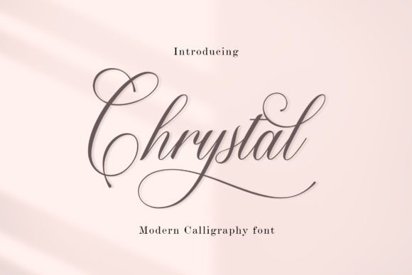 Chrystal Font: A Modern Script for Marketers and Creators