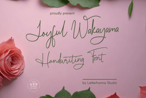 Crafting with Joyful Wakayama: A Playful Script Font