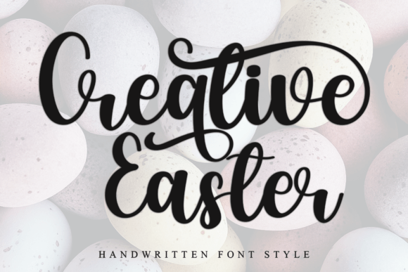 Creative Easter: The Signature Font for Your Handmade Creations