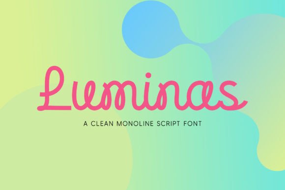 Luminas Font: A Modern Script for Elegant Branding