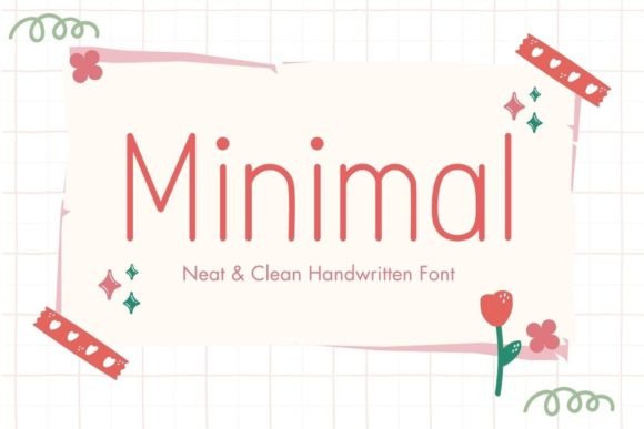 Minimal: A Versatile Handwritten Font for Marketing Campaigns