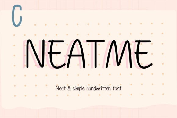 Neatme: A Friendly Script Font for Modern Web Design