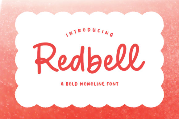 Redbell: A Modern Script Font for Bold Branding