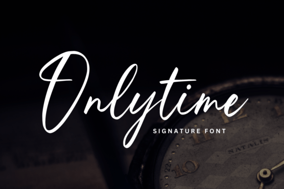 The Onlytime Signature Font for Brand-Critical Web Design
