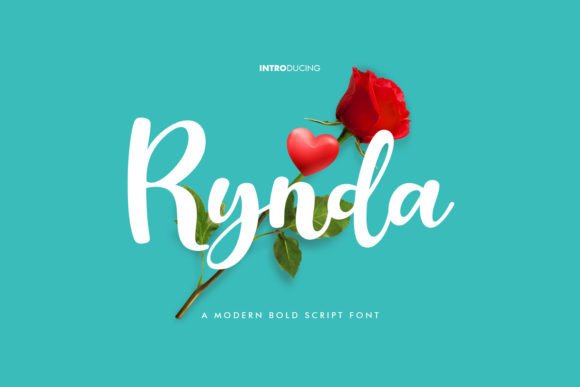The Rynda Font: A Modern Script Typeface for Web Design